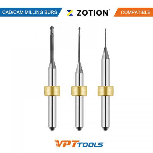 Zotion zirconia milling burs
